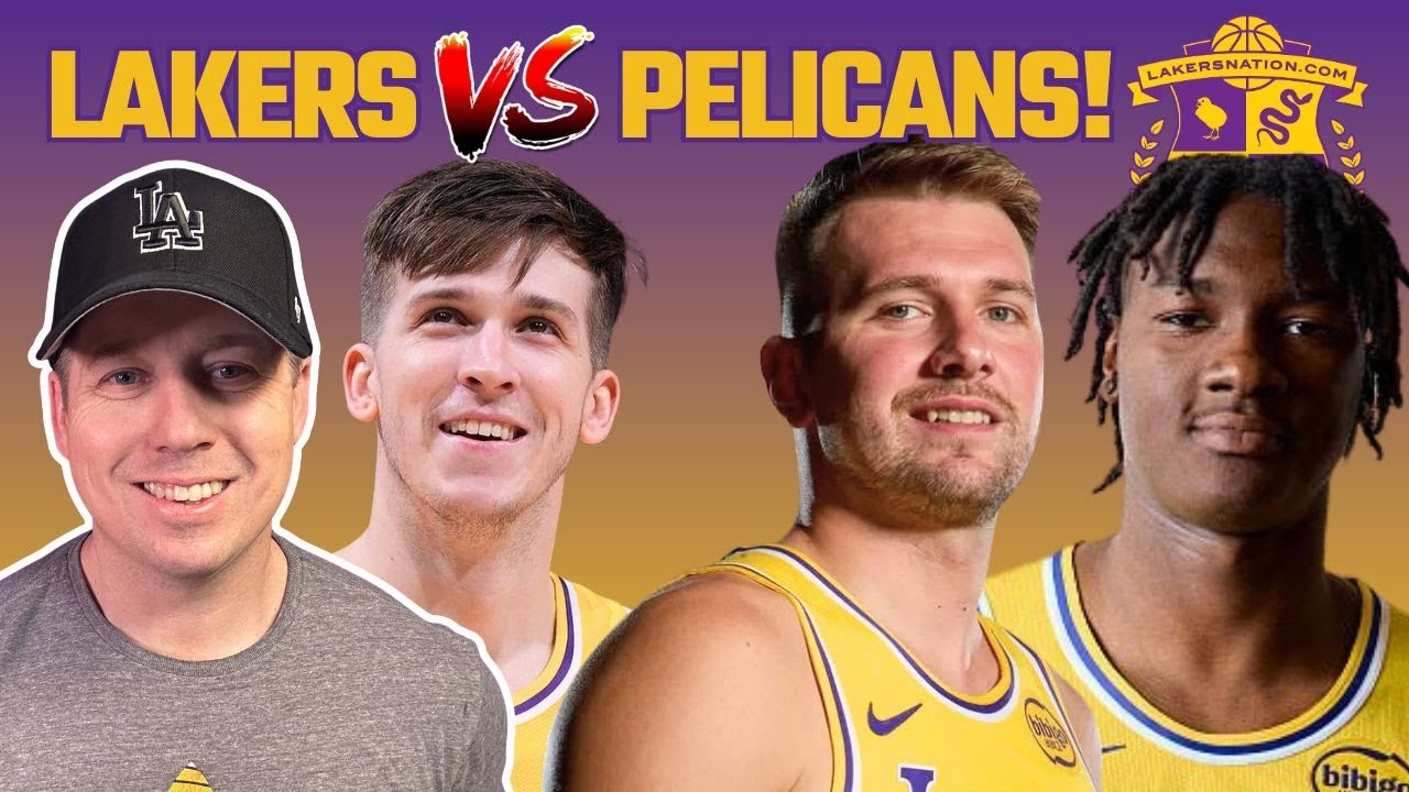 Lakers vs Pelicans LIVE Play By Play And Reaction!