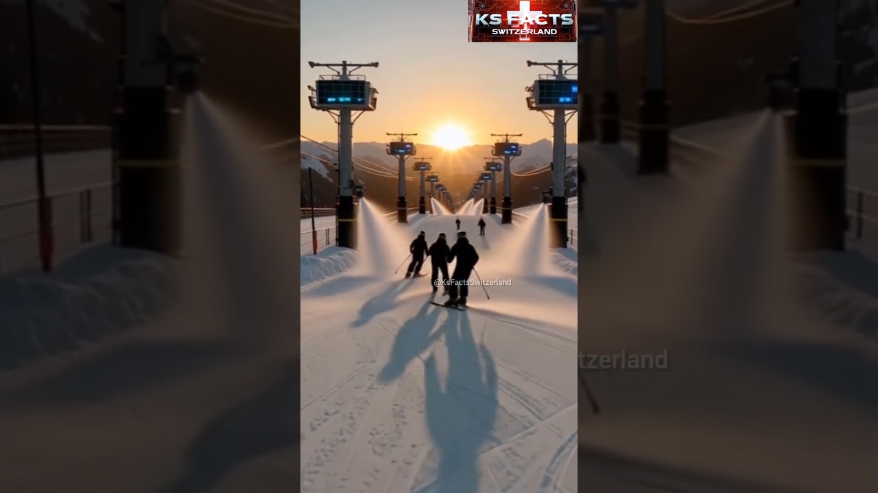 How Switzerland is Saving Snow in the Alps ❄️ | KS Facts Switzerland | 