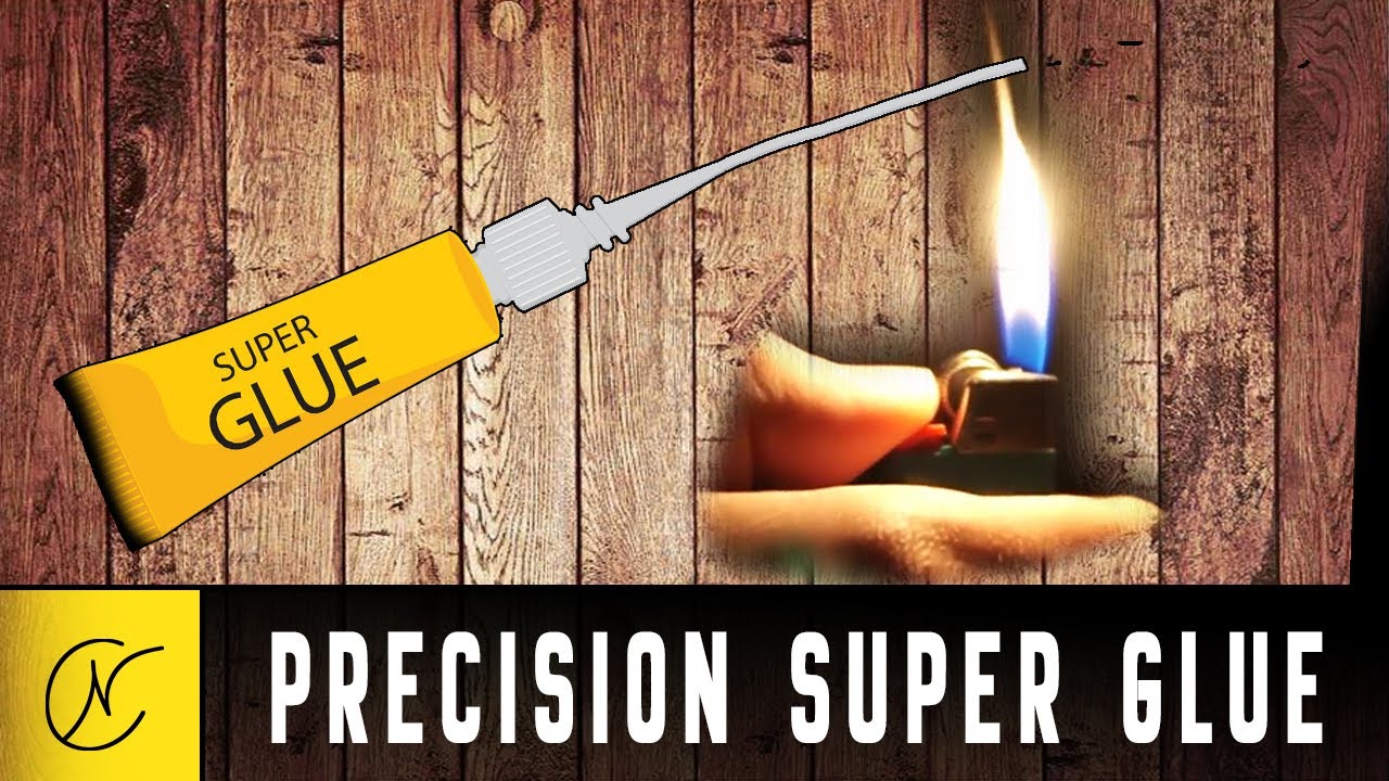 Make super glue more precise with this hack!