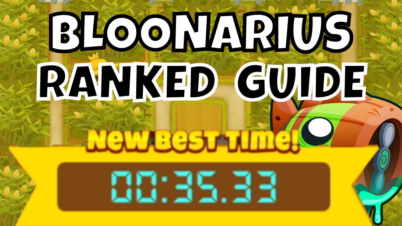 BLOONARIUS RANKED in 00:35 - BTD6 - GUIDE