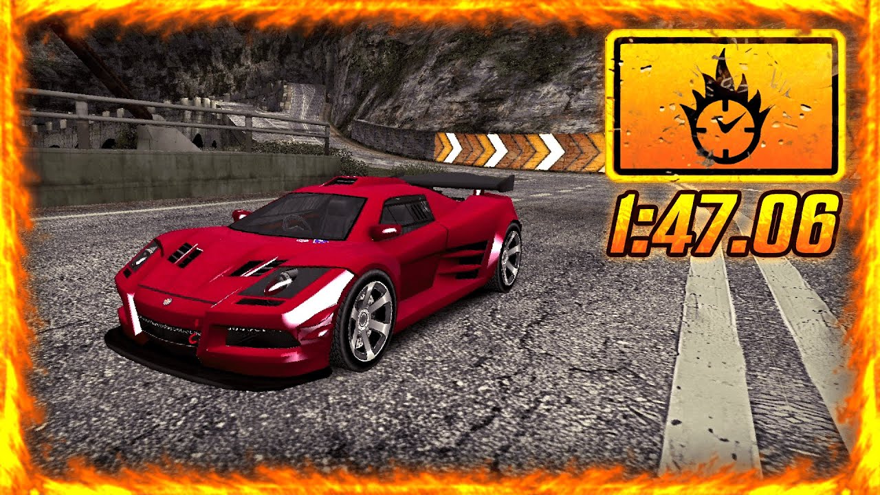 Burnout Revenge: White Mountain (F) Burning Lap [1:47.06]