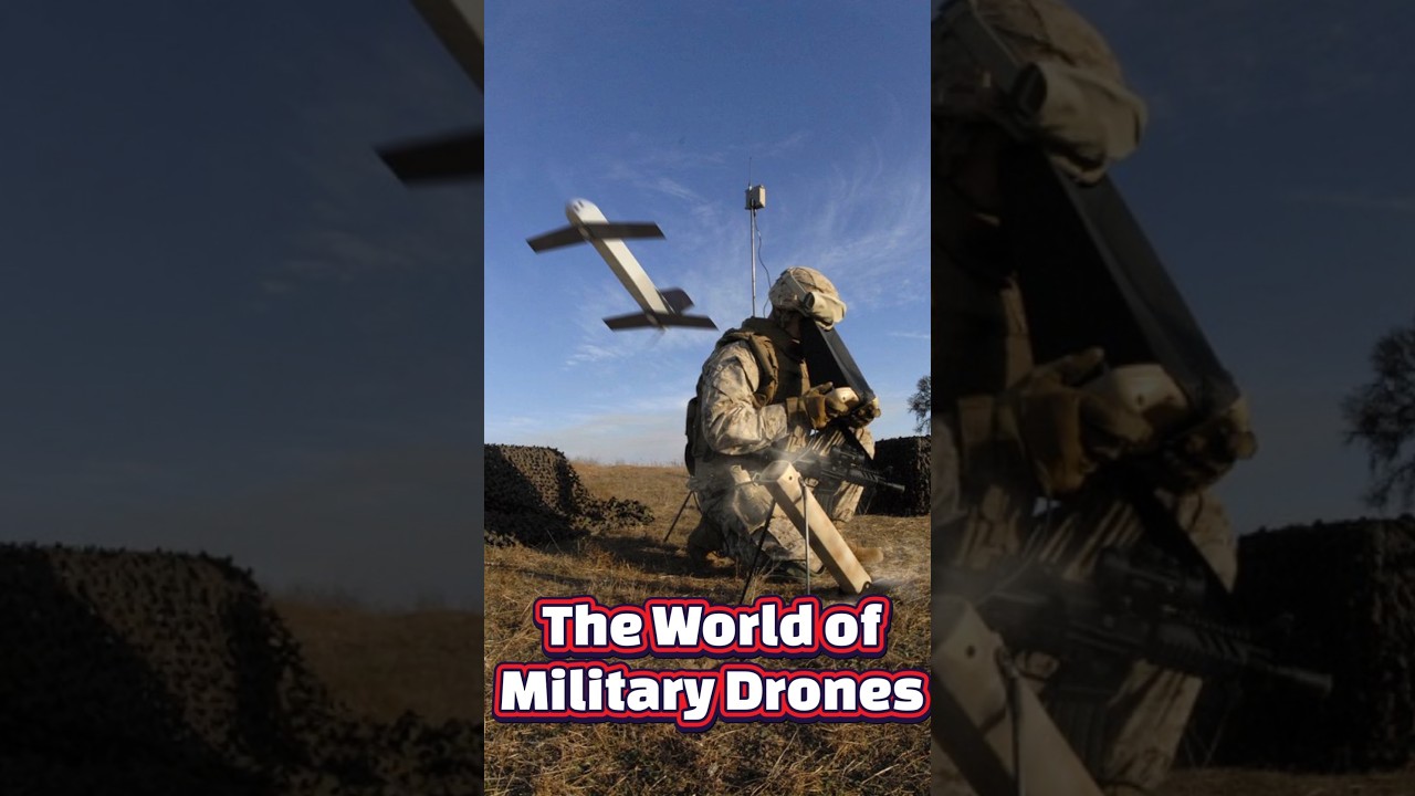 Exploring the World of Military Drones #militaryn #MilitaryDrones #DroneTechnology #CombatDrones #fy
