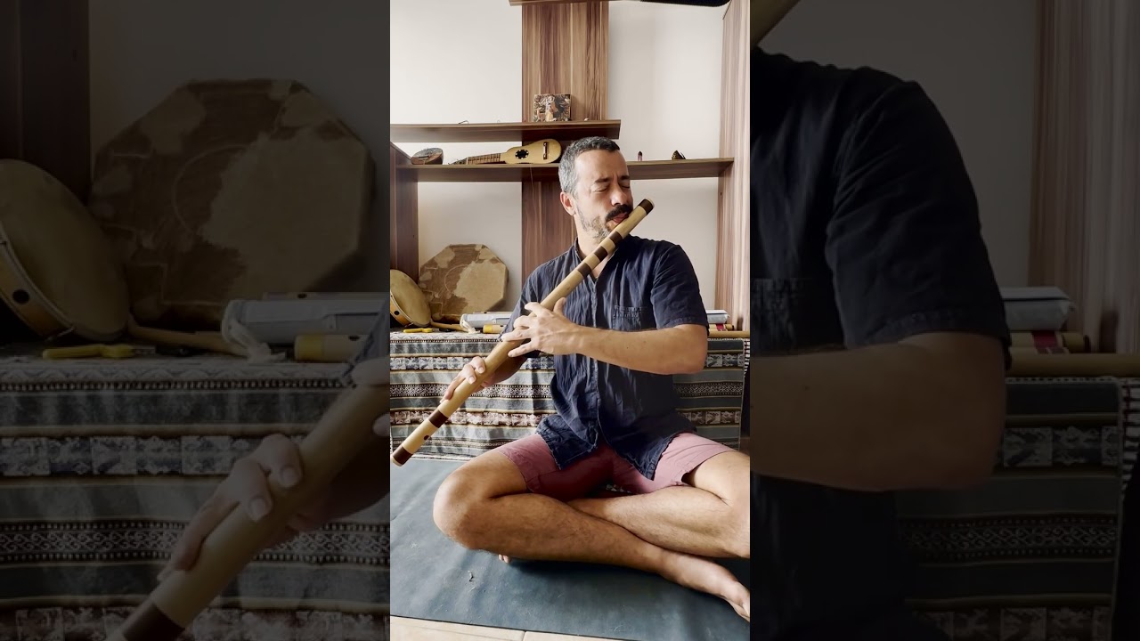 D Bass 432hz, meditative Bansuri music