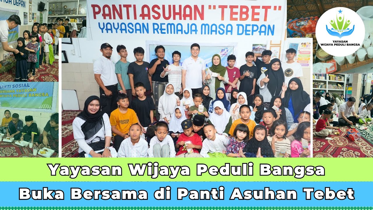 Yayasan Wijaya Peduli Bangsa Buka Bersama di Panti Asuhan Tebet