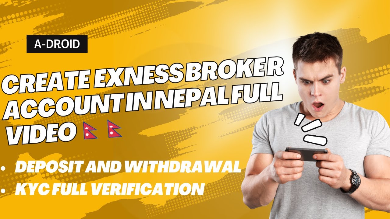 how to create exness account in nepal | do forex trading from nepal | complete process