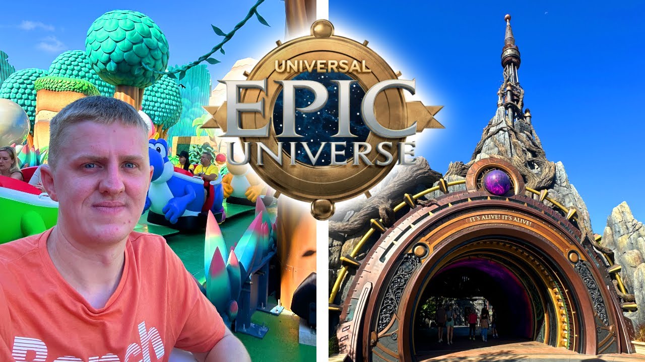 My SECOND Visit to Universal Epic Universe - Dark Universe & MORE!