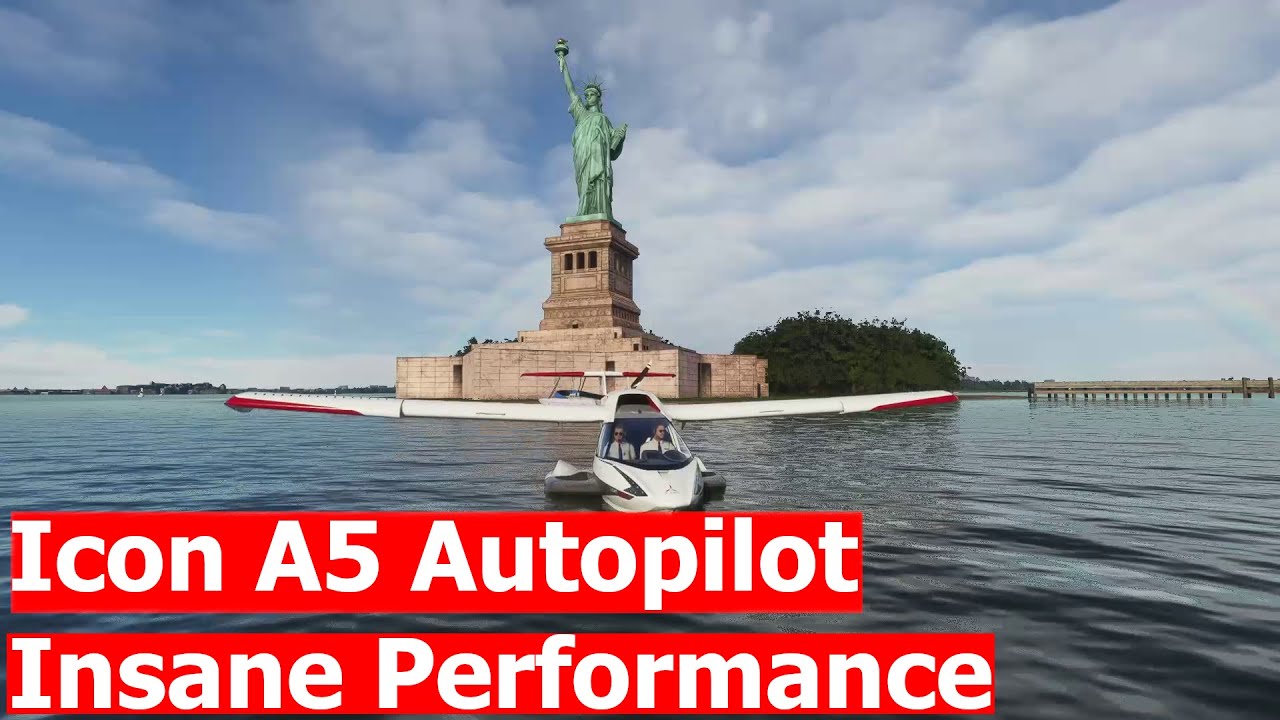 Icon A5 Autopilot and Insane Performance Mod | Microsoft Flight Simulator 2020