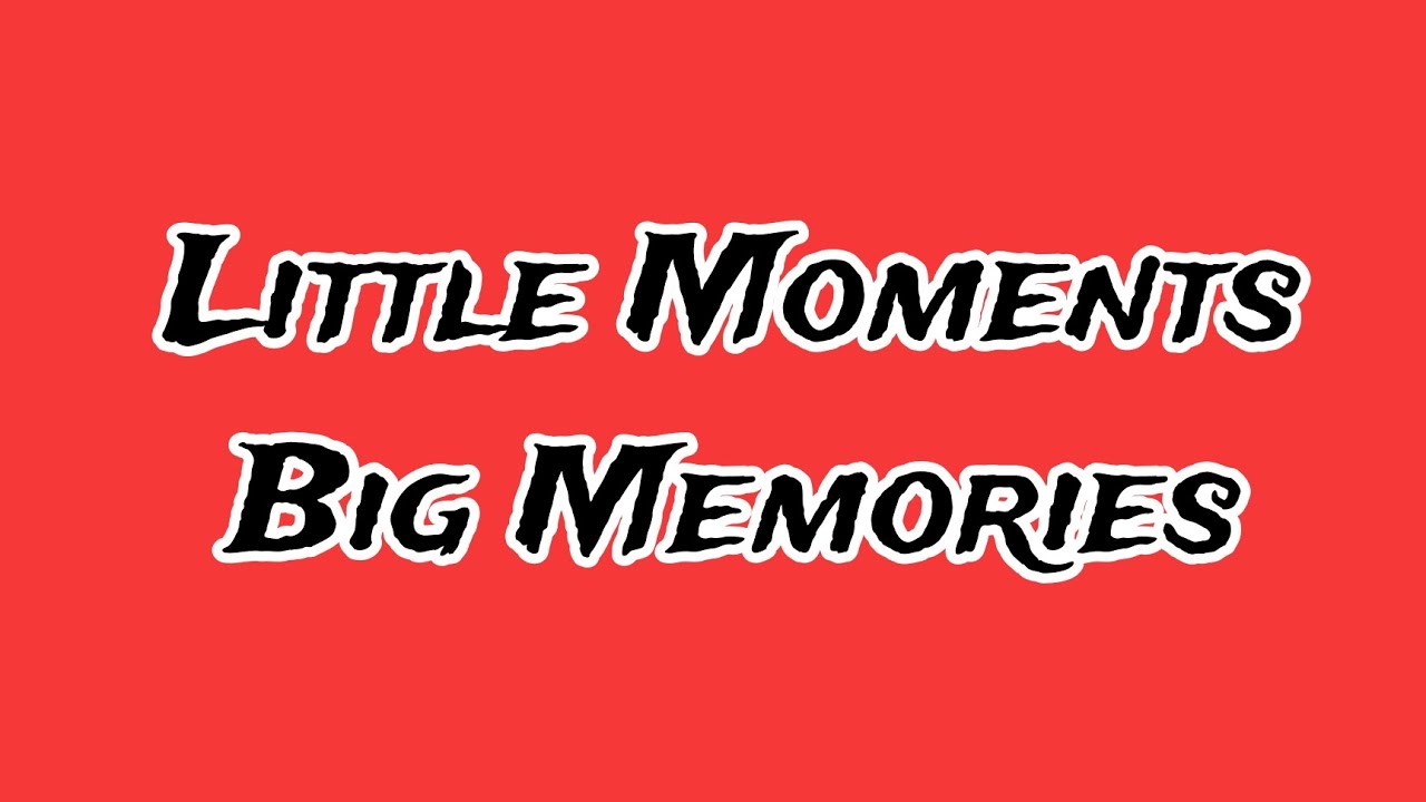 Little Moments Big Memories 