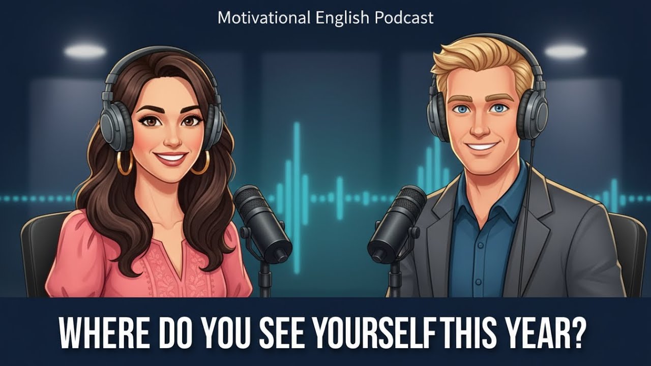 Where Do You See Yourself This Year? | Motivational English Conversation with Lily & Alex