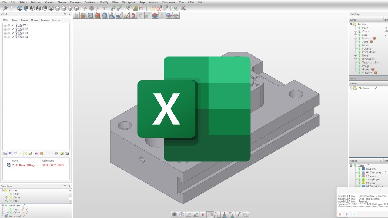 hyperMILL Tips - Tự động gộp nhiều sheet AC Report Excel bằng VBA