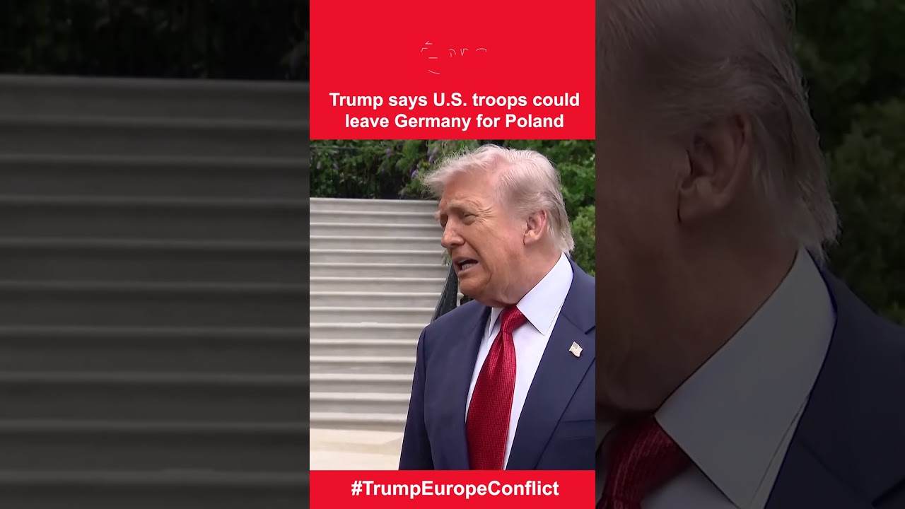 Z NIEMIEC DO POLSKI? Trump otwiera drzwi do przesunięcia sił zbrojnych USA w Europie | Wiadomości...