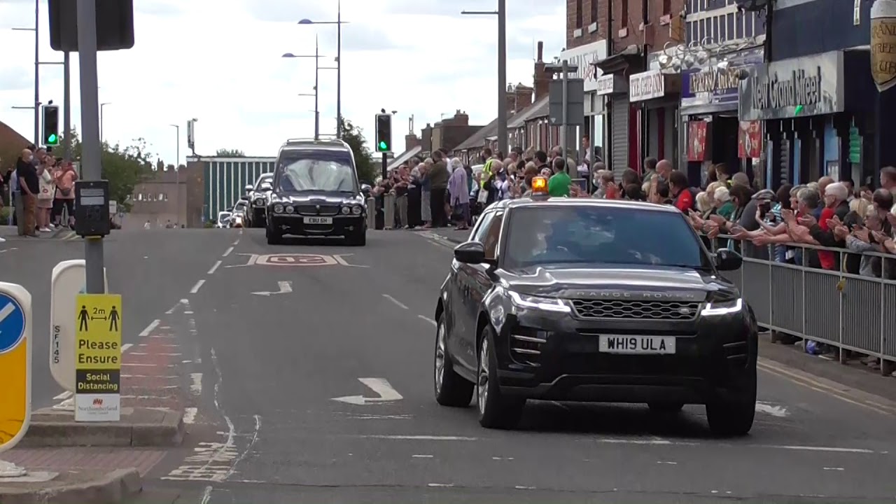 Jack Charlton Funeral Cortege
