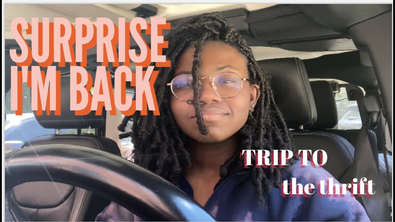 I'M BACK // THRIFT W/ME + HAUL AT THE END