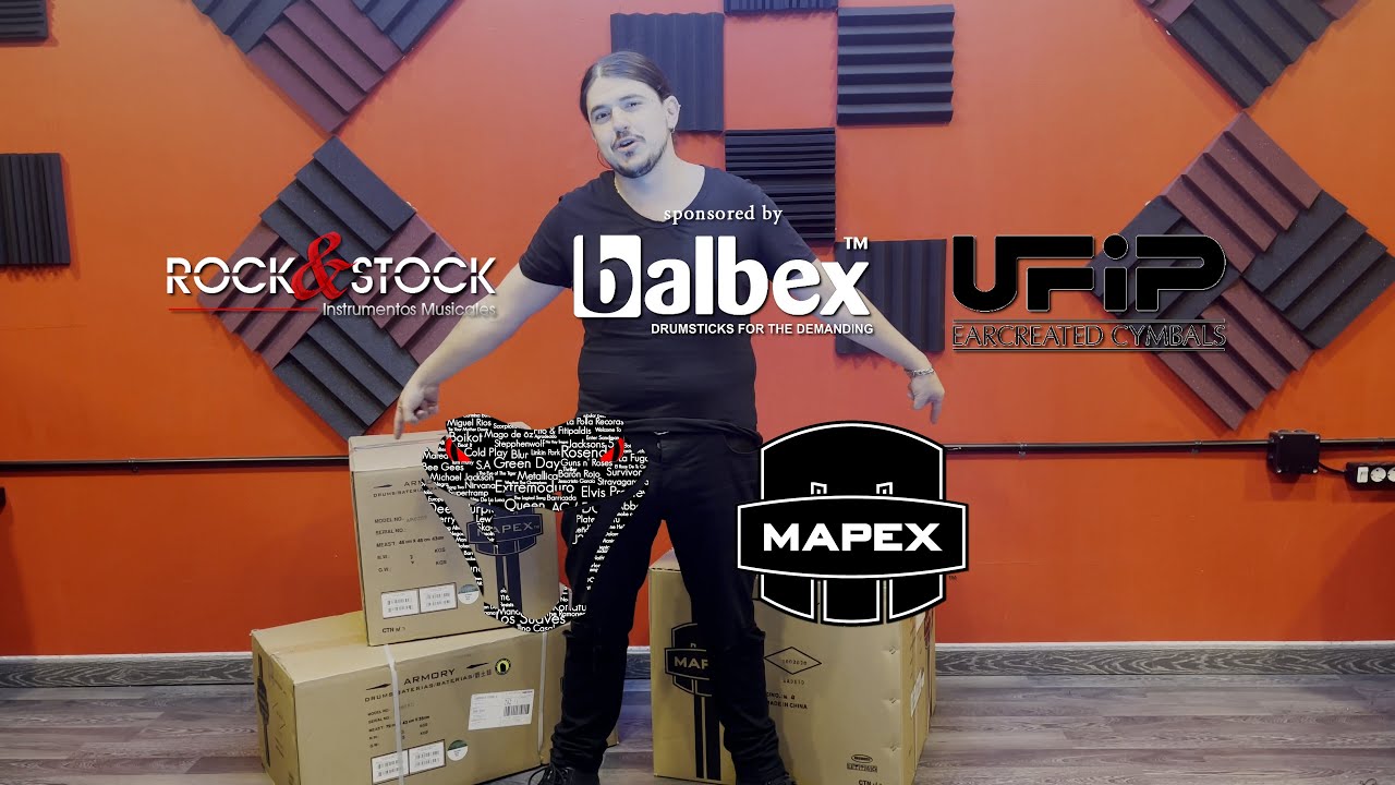 UNBOXING MAPEX ARMORY - Crazy Vlog #2 Detrás del escenario