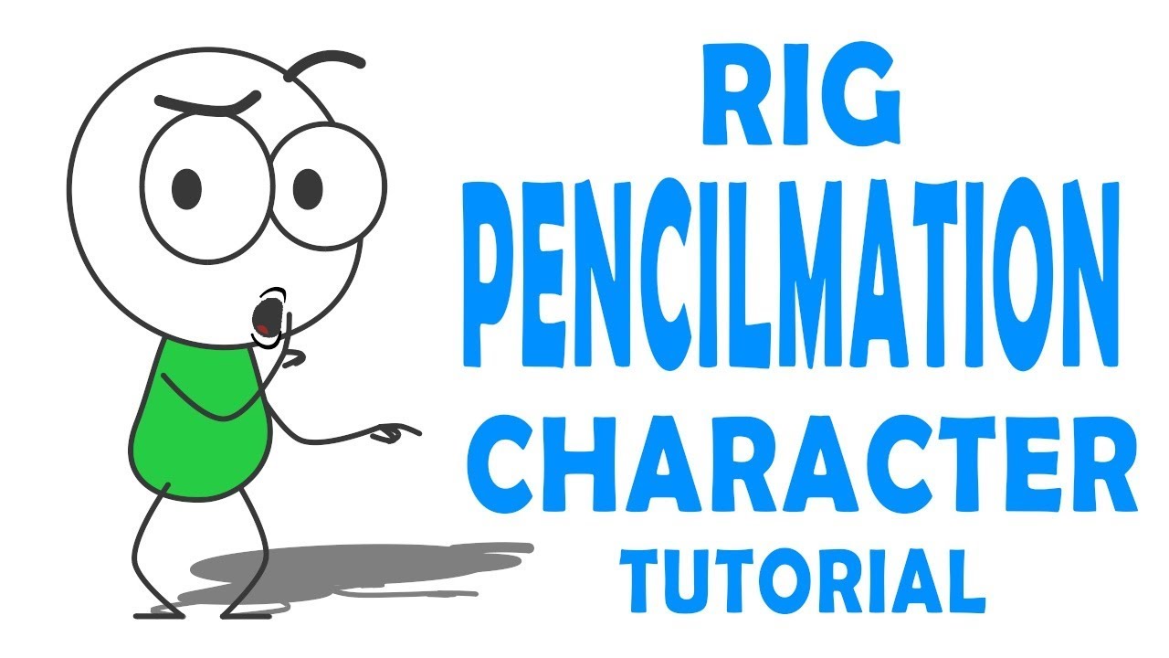 HOW TO RIG PENCILMATION CHARACTER - Coise - Anime Studio - Moho tutorial