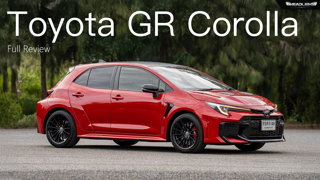 Full Review | Toyota GR Corolla 8DAT GR-FOUR (Minorchange) | Headlightmag