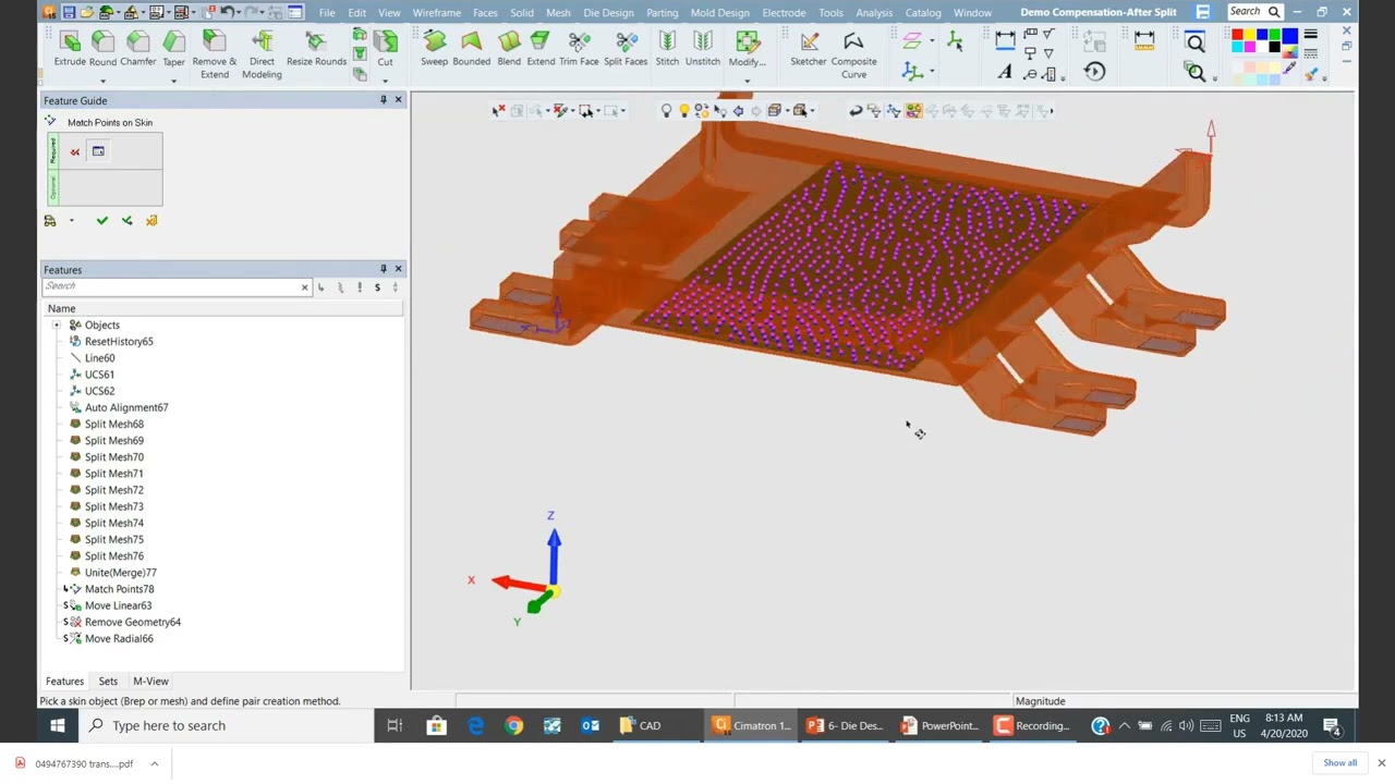 Cimatron 15 CAD applications - Die Design