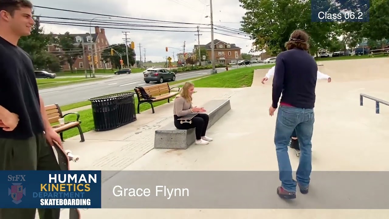 StFX University Human Kinetics Skateboarding 2023 - Class 06.2