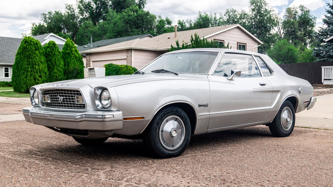 1974 Ford Mustang II 140ci I4 Walk-around Video