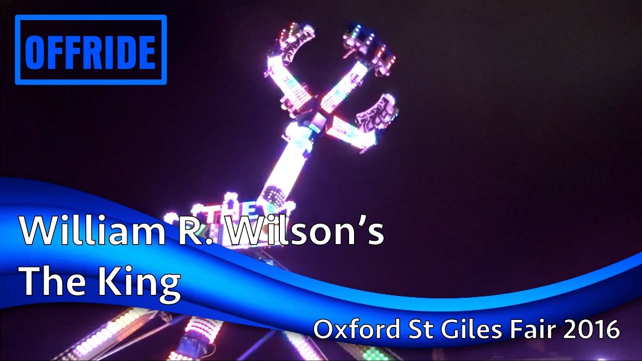 William R. Wilson's The King Offride @ Oxford St Giles Fair 2016