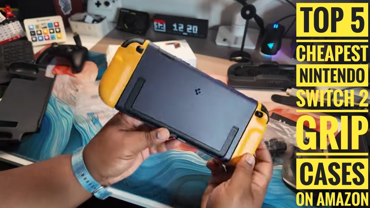 NINTENDO SWITCH 2 | TOP 5 Cheapest GRIP CASES ON AMAZON