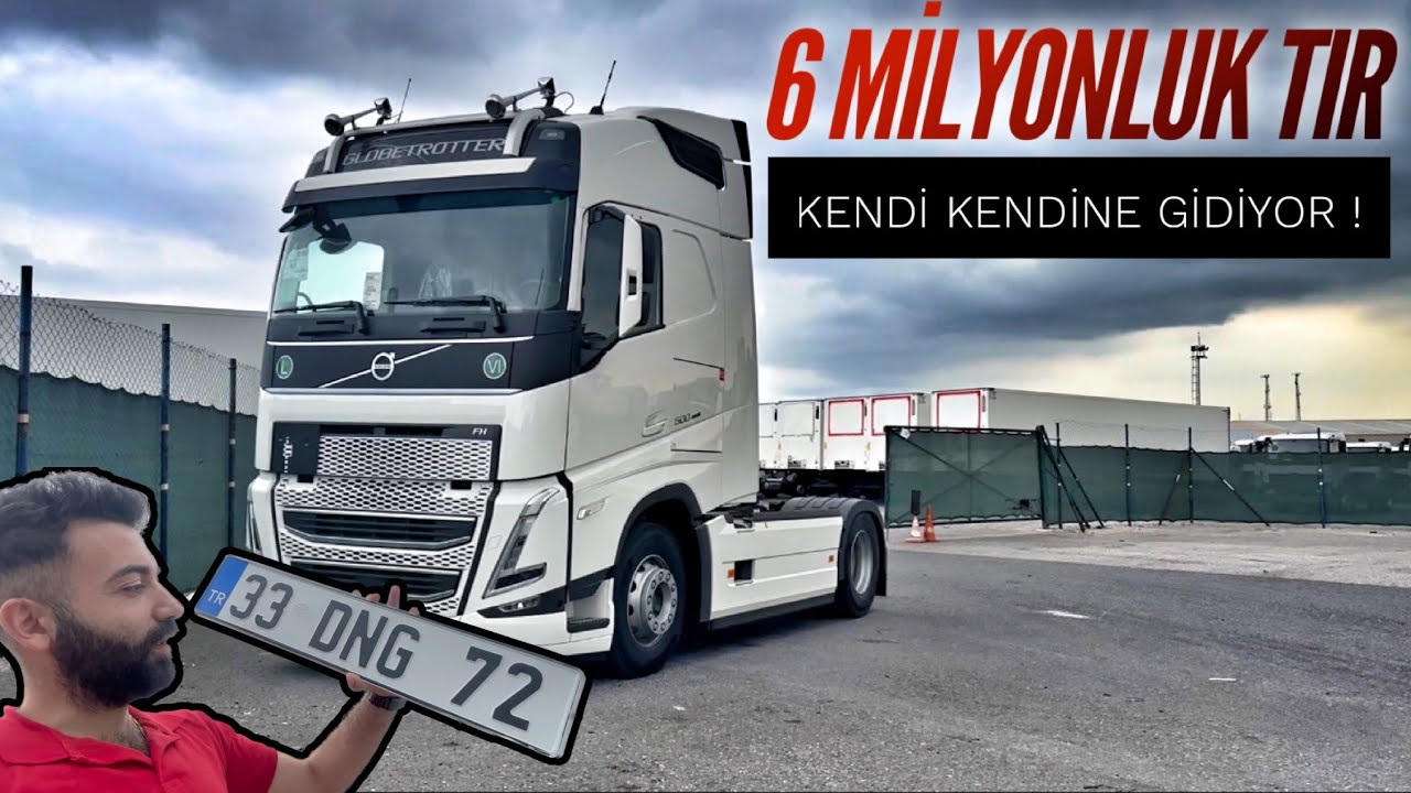 KENDİ KENDİNE GİDEN TIR TESLİM ALDIM ! / 2023 MODEL VOLVO FH 500 !