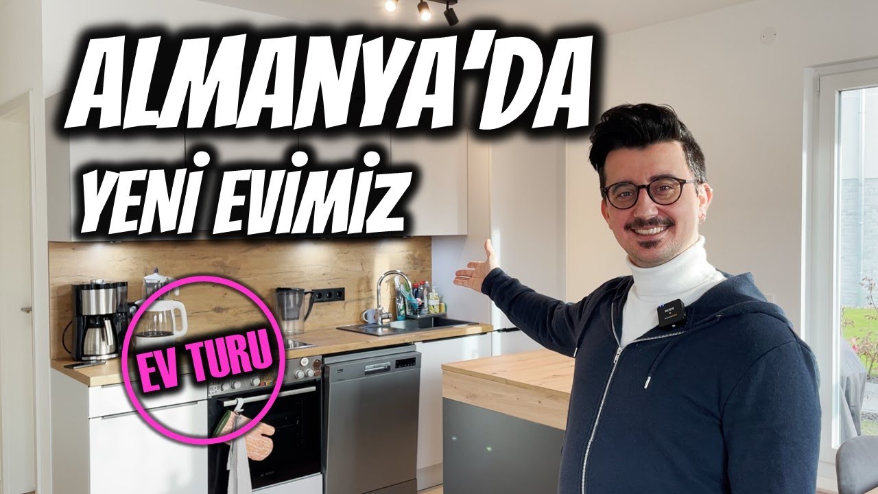 Almanya'da taşındık. Berlin'deki yeni evimiz! (Ev Turu)