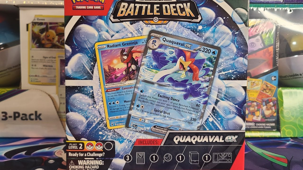 Quaquaval ex Deluxe Battle Deck Unboxing