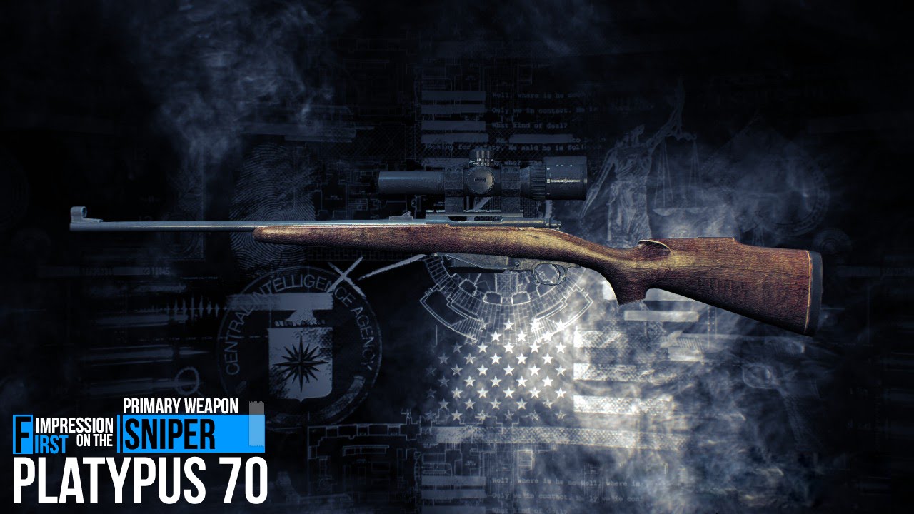 Payday 2: First Look at the Platypus 70 Sniper Rifle