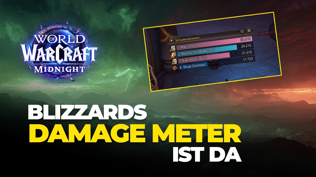 Das neue DAMAGE METER ist da - World of Warcraft Midnight