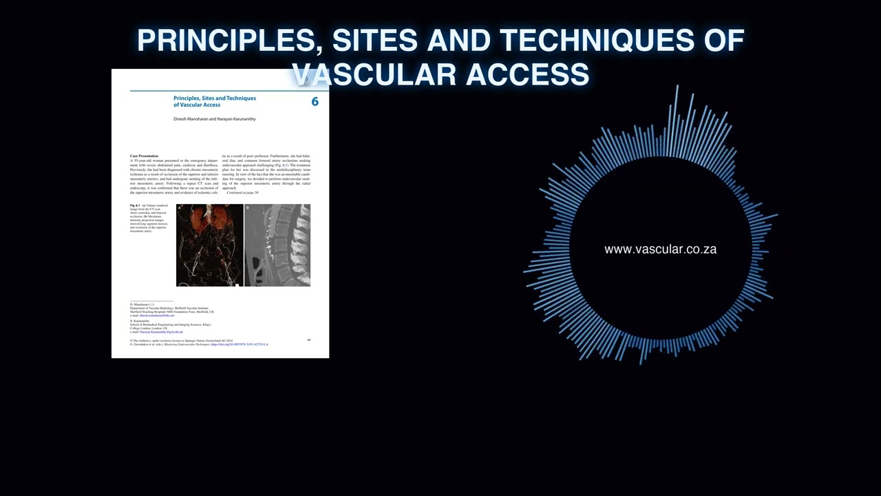 MET - 06 - Principles, Sites and Techniques of Vascular Access