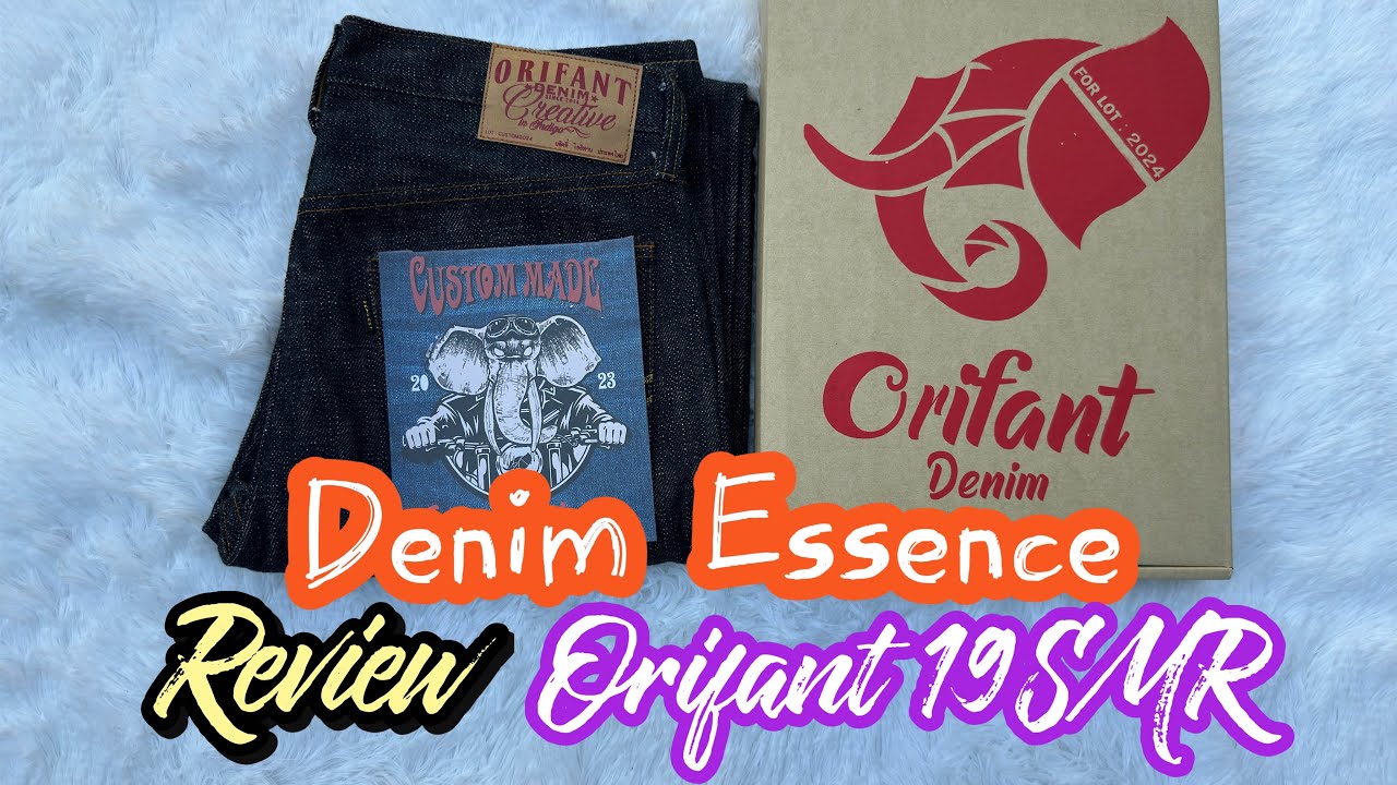 Review Orifant 19SMR กางเกงยีนส์ผ้าสุดสวยที่หลายๆคนโดนตกกันจน Out of Stock #denimessence
