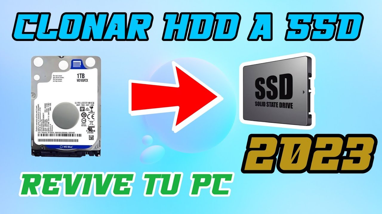 Como CLONAR DISCO DURO a SSD sin Reinstalar Windows