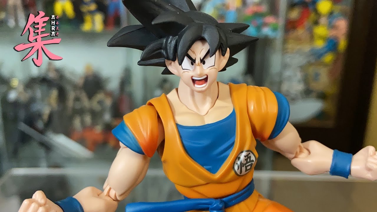 HA DEI VISI PAZZESCHI! - S.H. Figuarts Son Goku Dragon Ball Super Hero Bandai Action Figure Review