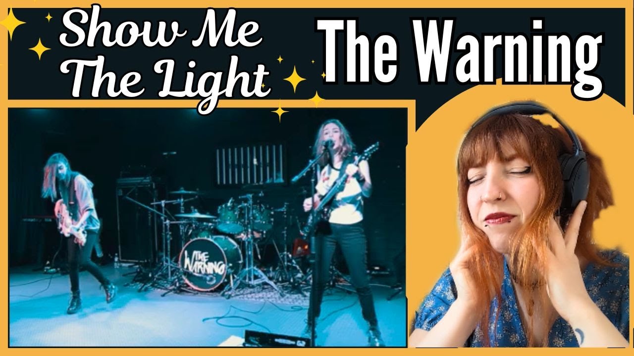 Reacting to THE WARNING - Show Me The Light