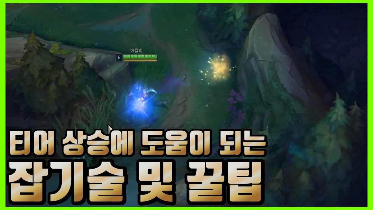 롤 잡기술 꿀팁 37가지