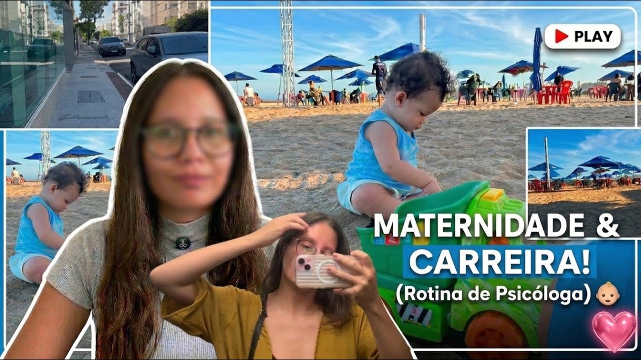 Maternidade mudou minha rotina, não quem eu sou | Rotina de psicóloga e mãe
