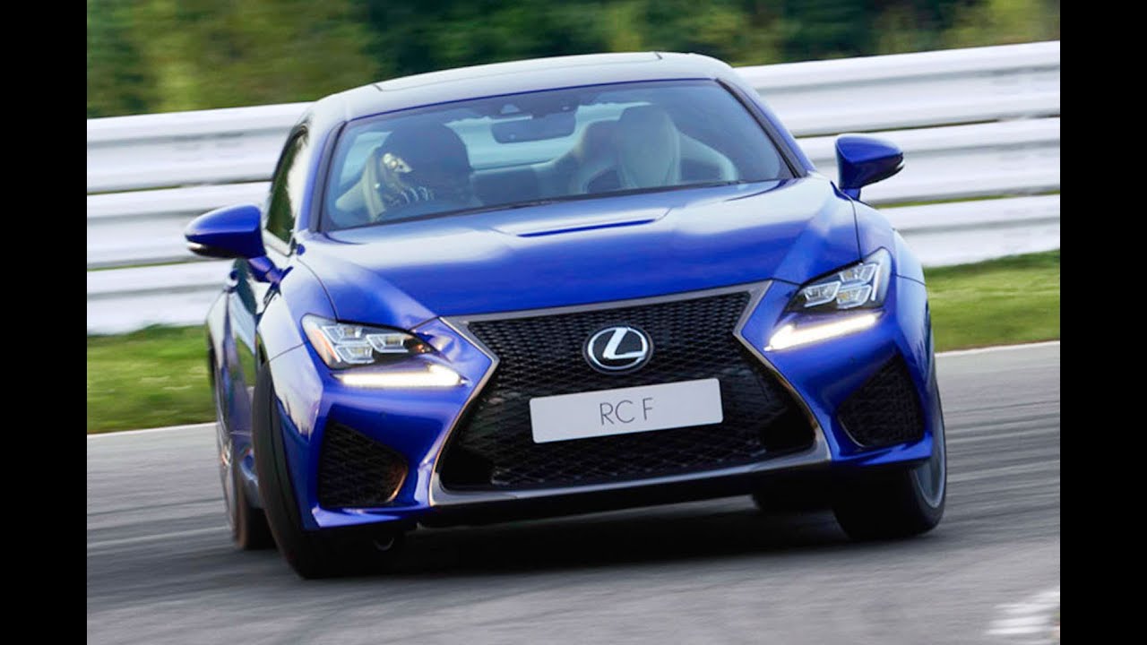 Lexus RC F протестировали на дороге и треке