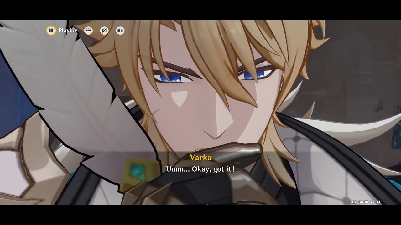 Genshin Impact: Varka Writes to Mondstadt