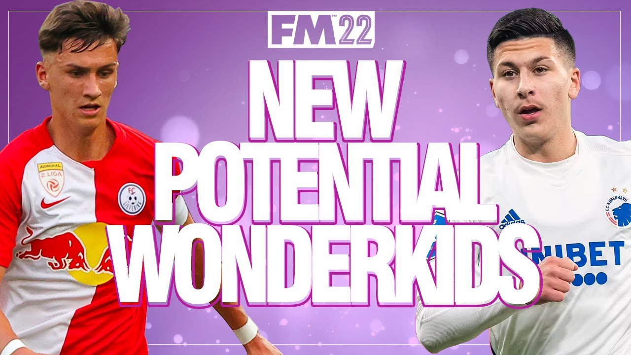 New Potential Wonderkids in FM22 | Football Manager 2022 Wonderkids