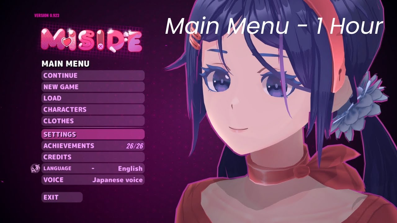 MiSide OST -  Main Menu (1 Hour Extended)