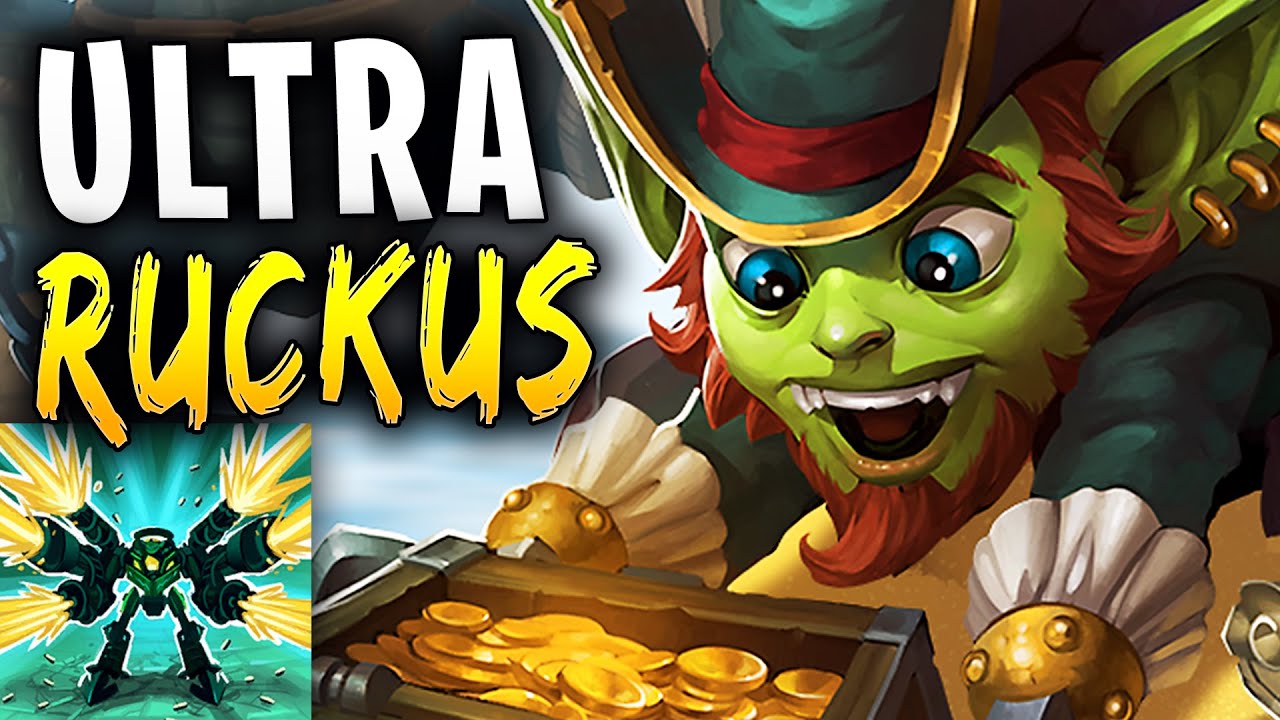 THE ULTIMATE RUCKUS BUILDS! - Paladins Gameplay LTM