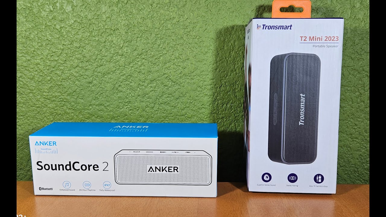 TRONSMART T2 MINI 2023 VS SOUNDCORE 2 ¿CUÁL DE LAS DOS VALE MÁS LA PENA?