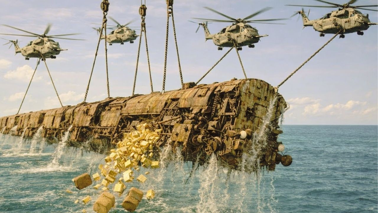 Buried for 80 Years &mdash; The 300-Ton Nazi Gold Train Restored | ASMR Rebuild