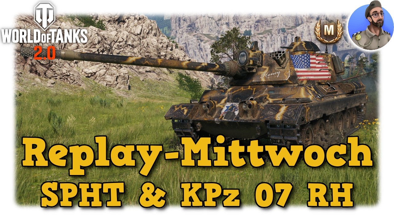 SPHT & Kampfpanzer 07 RH - Sau viel XP - World of Tanks