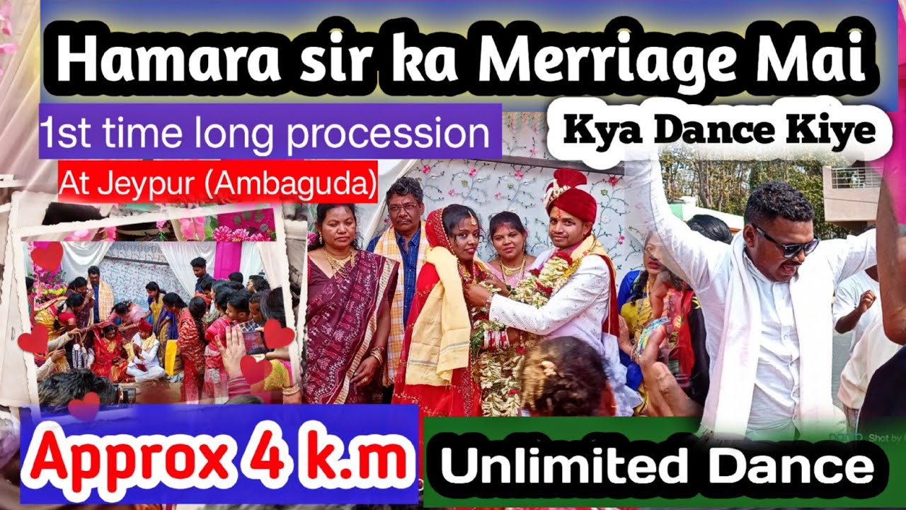 Jeypur Ambaguda First Long Sadi Procession | Grand Celebration & Dance / Marriage Procession Koraput
