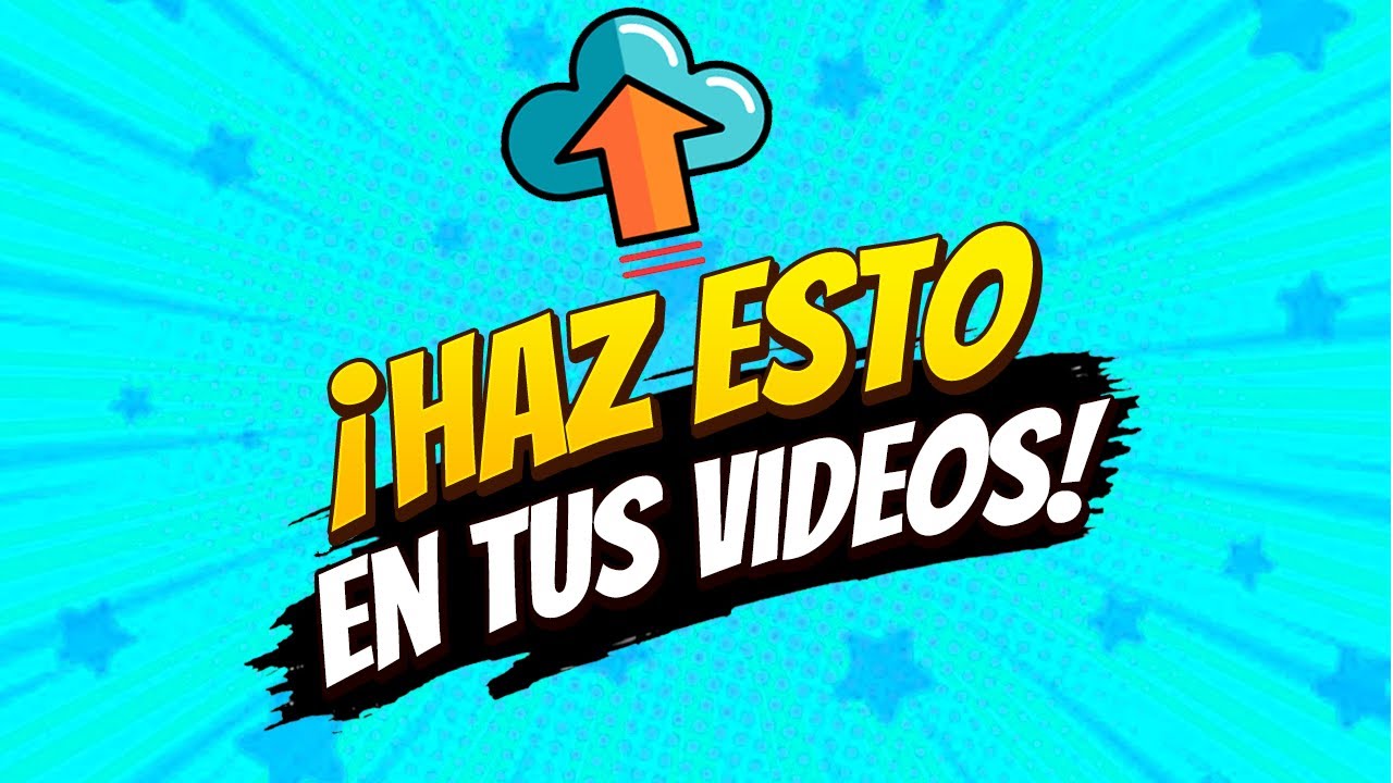 &iexcl;HAZ ESTO para CRECER en YOUTUBE y TENER MAS VISITAS EN TUS VIDEOS (F&Aacute;CIL y R&Aacute;PIDO)