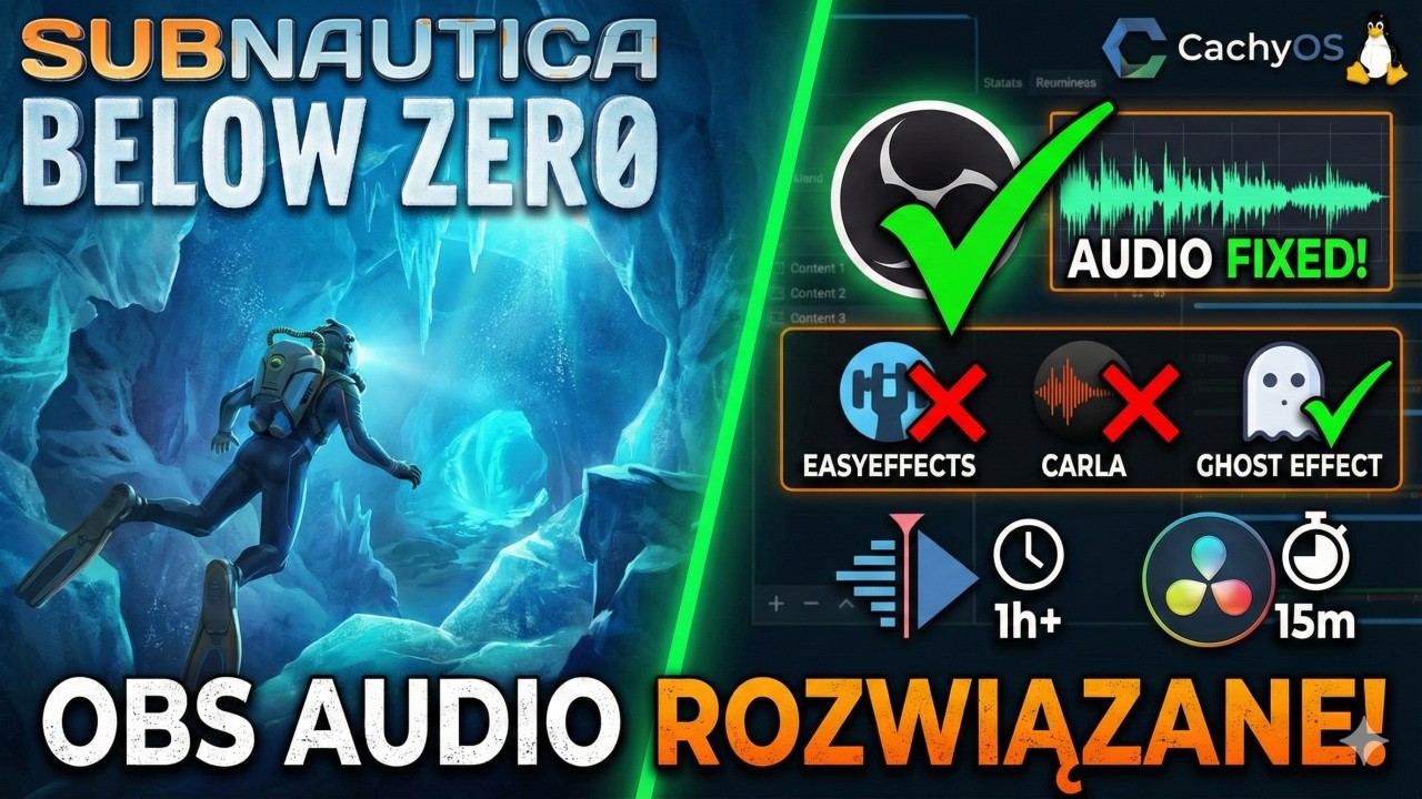 Subnautica Below Zero #5  Audio naprawione, płyniemy dalej! [CachyOS]