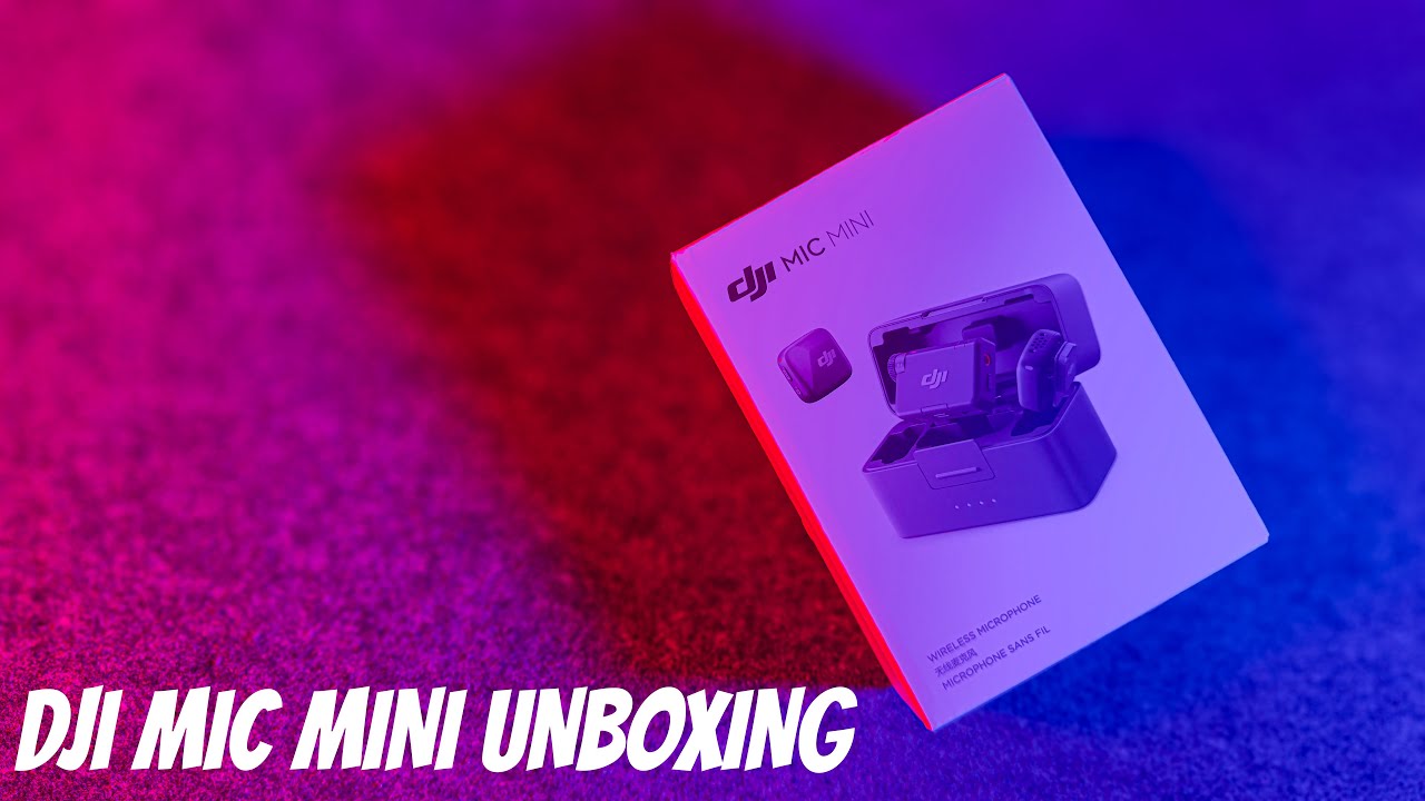 DJI Mic Mini Unboxing