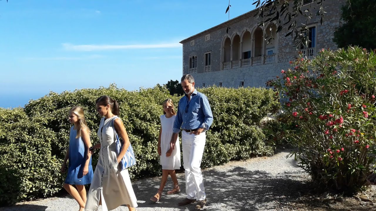 Los Reyes visitan la Casa Museo de Son Marroig